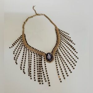 💖SALE 3x$15 Elegant Gold and Black Necklace